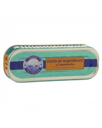 MAQUEREAUX EN FILETS À L'ESCABÈCHE , 169GR