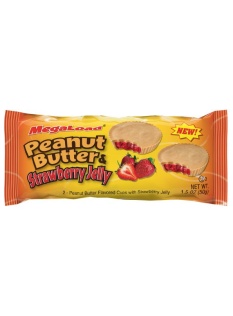 MegaLoad Peanut Butter & Strawberry Jelly Cups