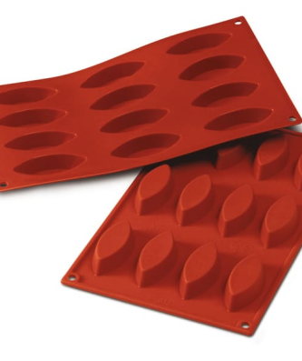 Moule silicone 12 barquettes