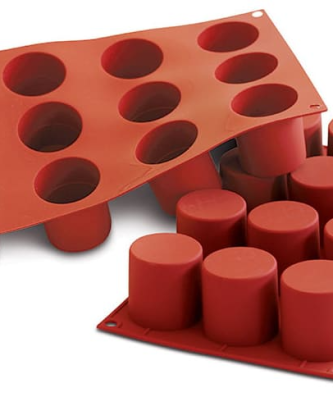 Moule silicone 12 cylindres