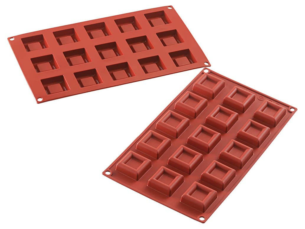 Moule silicone 15 carrés