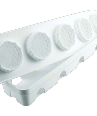 Moule silicone 5 framboises (ou mûres) 3D