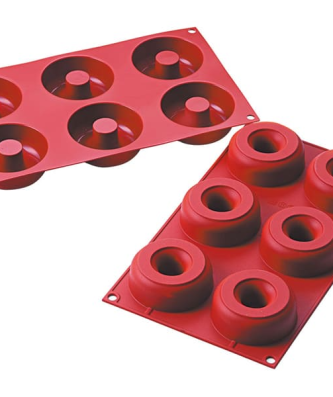 Moule silicone 6 donuts