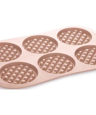 Moule silicone 6 gaufres