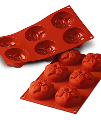 Moule silicone 6 narcisses