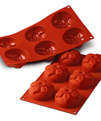 Moule silicone 6 narcisses