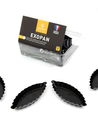 Moule barquette cannelée