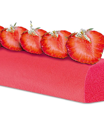 Moule à bûchettes demi ronde (x 12)