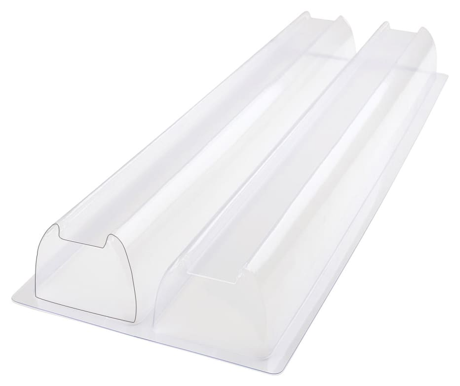 Moule à bûche thermoformé (x 10)