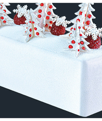 Moule à bûche rectangulaire (x 12)