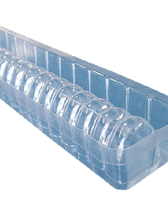 Moule à bûchettes annelées (x 12)