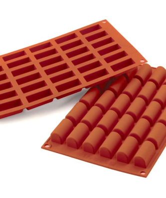 Moule silicone 30 mini bûchettes