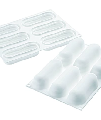 Moule silicone 6 éclairs