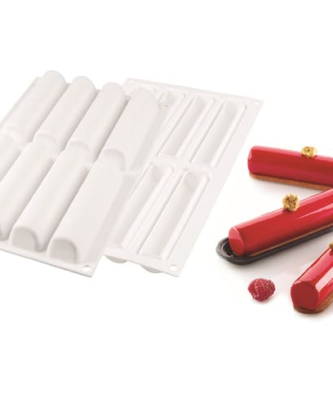 Moule silicone 8 cylindres