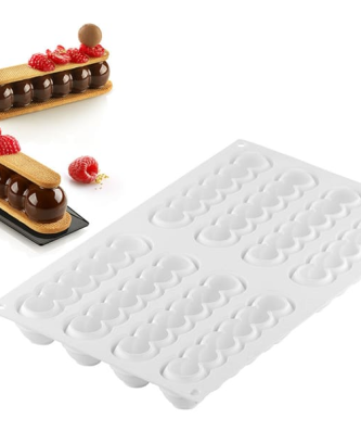 Moule silicone 8 truffle éclairs
