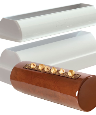 Moule silicone Bûche Élégance