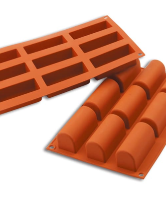Moule silicone 9 bûchettes