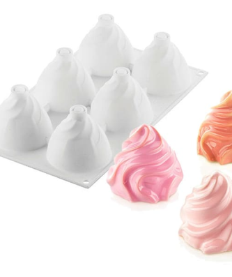 Moule 6 rosaces chantilly