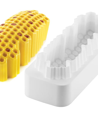 Moule silicone nid d'abeille