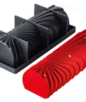 Moule à bûche silicone Comet