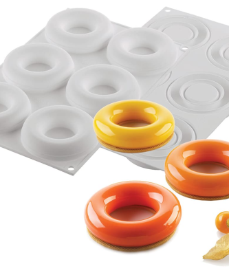 Moule silicone 6 savarins