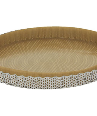 Moule à tarte cannelé perforé