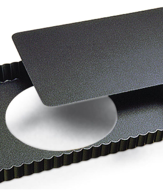 Moule à tarte rectangulaire fond amovible