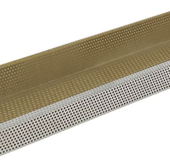 Moule à tarte rectangulaire perforé