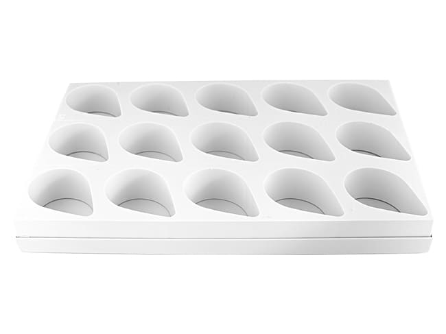 Plaque multimoules 15 gâteaux (26 x 40 cm)