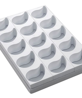 Plaque multimoules 15 gâteaux (26 x 40 cm)