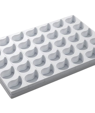 Plaque multimoules 35 gâteaux (60 x 40 cm)