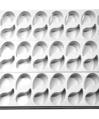 Plaque multimoules 48 mini-gâteaux (30 x 40 cm)