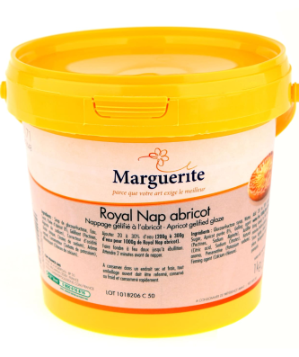 Glaçage blond aux abricots