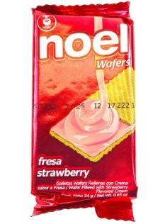 Noel Wafers Strawberry Flavor
