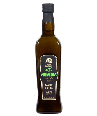 Huile d'olive NUMIDIA pure variété de l'olive Chemlal 500 ml - Huileries Ouzellaguen, Algérie