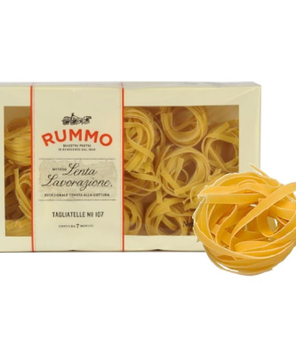 Pappardelle Nidi Bronzo N°119 Pâtes ruban placées en nids Sachet de 500 g - Pasta Rummo