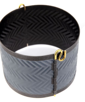 Pâté rond à charnière