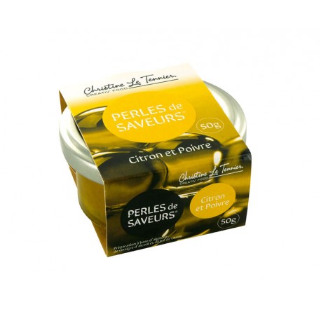 PERLES DE SAVEURS - CITRON ET POIVRE