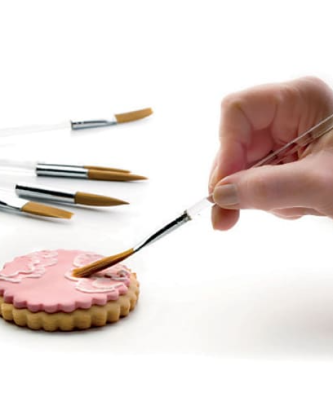 Pinceaux à décor (x 6)