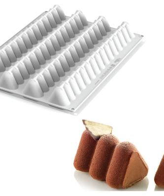 Plaque de 4 moules Trilogy