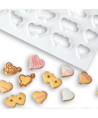 Plaque de découpoirs à biscuits