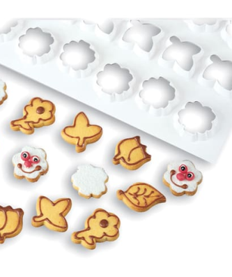 Plaque de découpoirs à biscuits