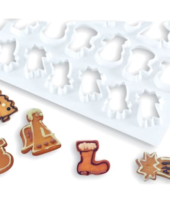 Plaque de découpoirs à biscuits