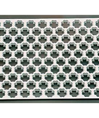 Plaque découpoir 60 trèfles