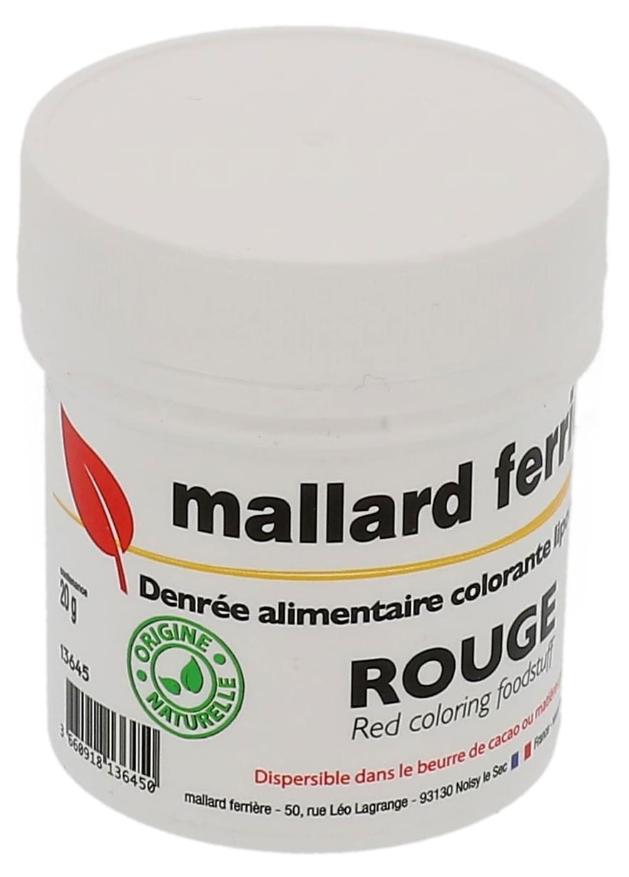 Poudre naturelle alimentaire colorante 20 g