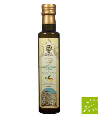 Principe di Gerace Huile d'Olive Extra Vierge Bio et Citron Vert 250ml - Mediterranea Foods