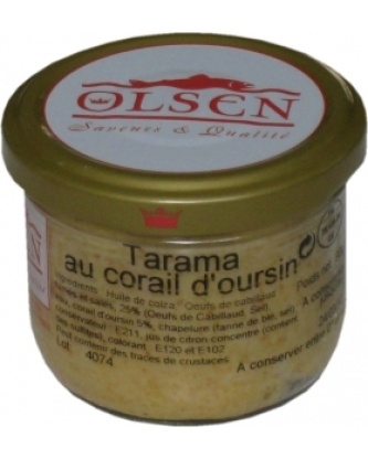 Tarama au corail d'oursin verrine de 90g