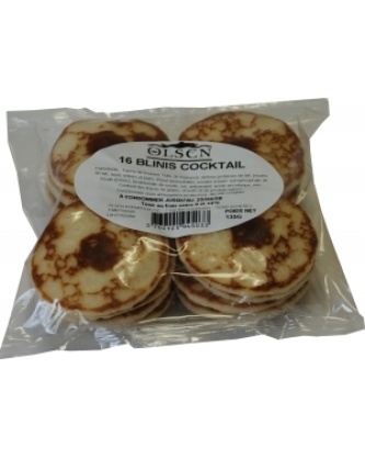Mini blinis bio sachet de 16