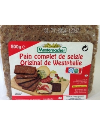 Pain de seigle de Westphalie 500g