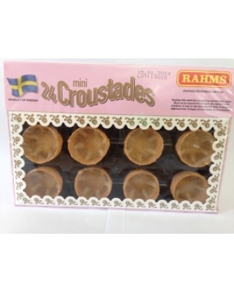 Croustades paquet de 24 mini pièces, 50g